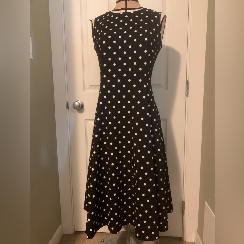 Calvin Klein Sleeveless Knit Fit and Flare Dress